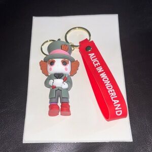 Alice in Wonderland Mad Hatter Keychain